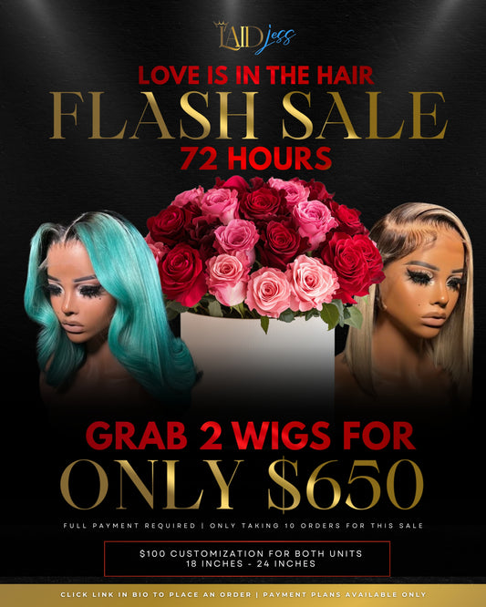 TWO 13x6 WIGS DEAL