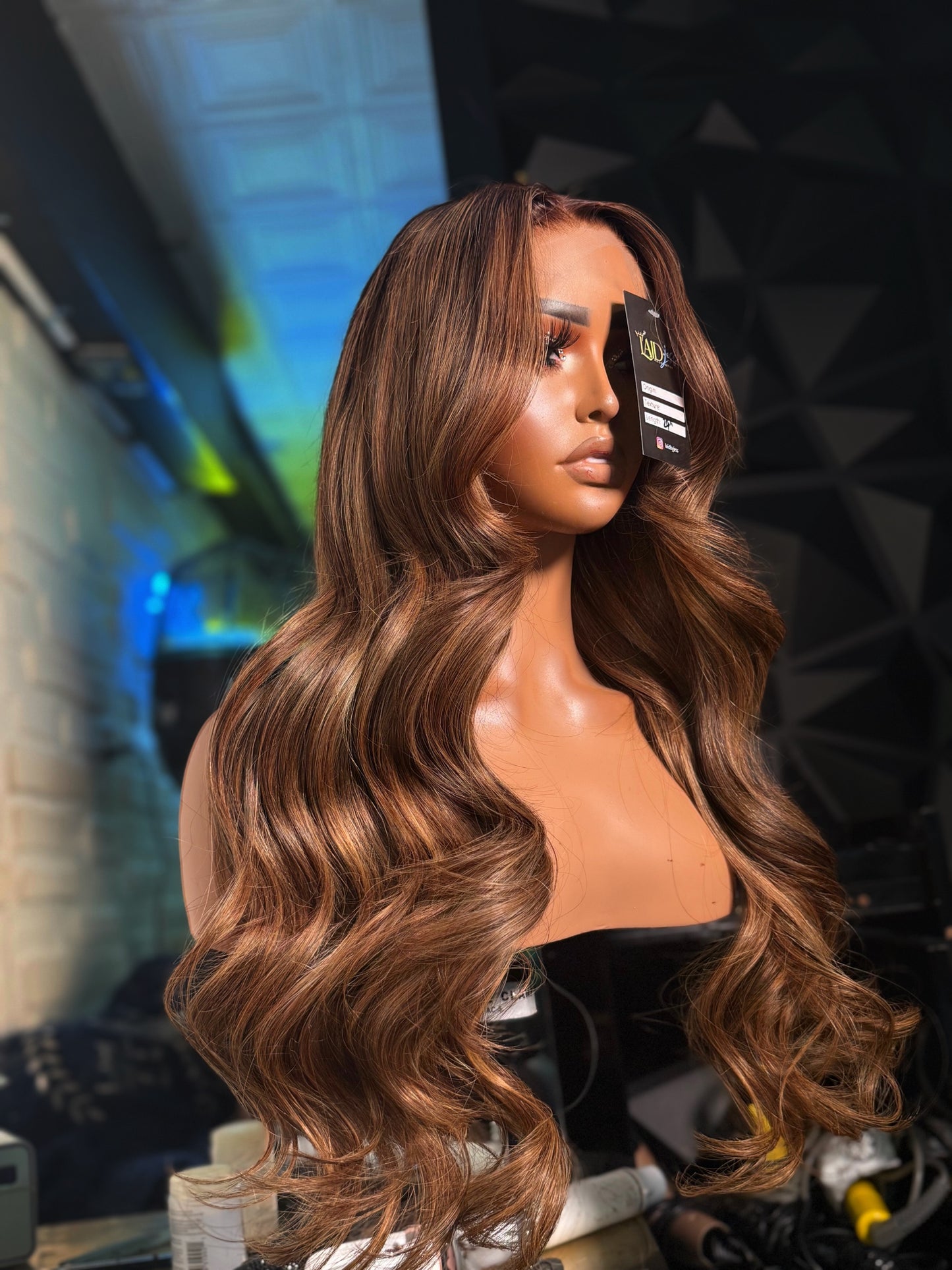Caramel swirl ( 5x5 Closure )